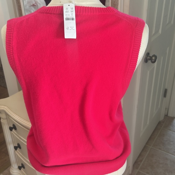 NWT J. CREW CASHMERE SZ XL V-Neck SWEATER - Picture 3 of 8